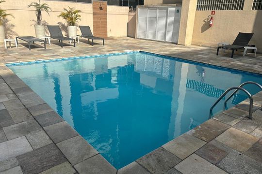 Área externa de apartamento à venda com 3 quartos, 70m² em Moema, São Paulo
