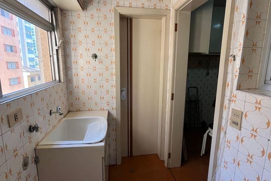 Área de serviço de apartamento à venda com 3 quartos, 70m² em Moema, São Paulo