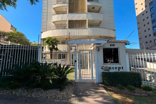 Fachada de apartamento à venda com 1 quarto, 42m² em Petrópolis, Porto Alegre