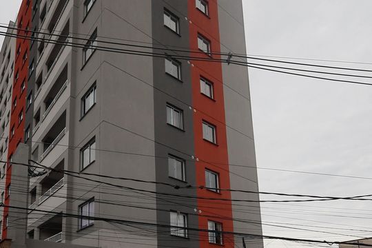 Fachada  de kitnet/studio para alugar com 1 quarto, 17m² em Vila Nilo, São Paulo