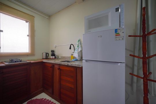 Cozinha de kitnet/studio para alugar com 1 quarto, 30m² em Saco Grande, Florianópolis