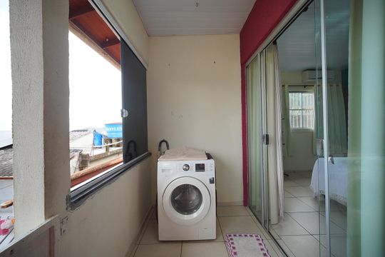 Área de Serviço de kitnet/studio para alugar com 1 quarto, 30m² em Saco Grande, Florianópolis