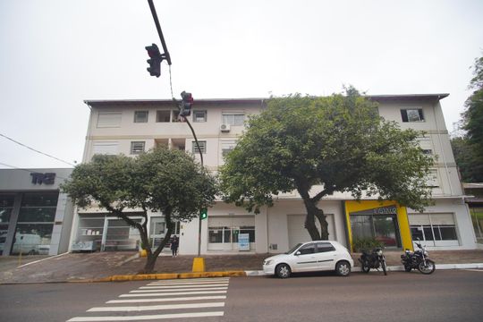 Fachada de apartamento para alugar com 1 quarto, 35m² em Rondônia, Novo Hamburgo