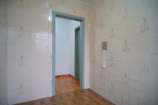 Cozinha de apartamento para alugar com 1 quarto, 35m² em Rondônia, Novo Hamburgo
