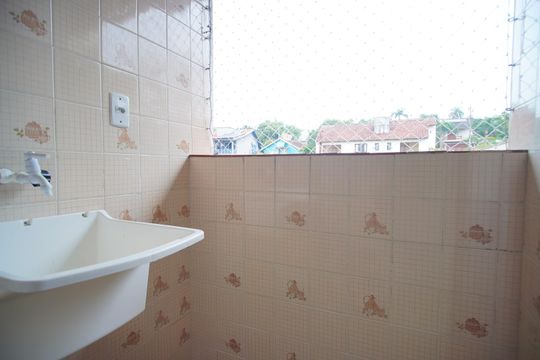 Área de Serviço de apartamento para alugar com 1 quarto, 35m² em Rondônia, Novo Hamburgo