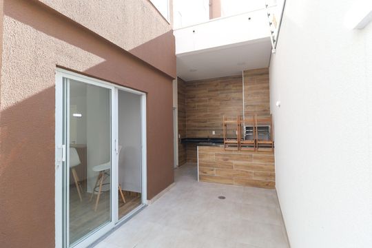 Área comum - Churrasqueira de apartamento à venda com 1 quarto, 33m² em Vila Mazzei, São Paulo
