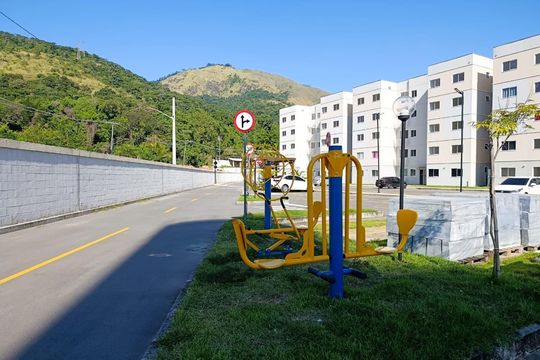 Área comum - Academia de apartamento à venda com 2 quartos, 47m² em Campo Grande, Rio de Janeiro