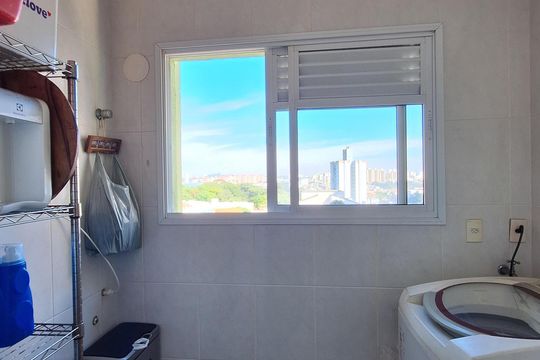 Área de Serviço de apartamento à venda com 2 quartos, 63m² em Vila Príncipe de Gales, Santo André