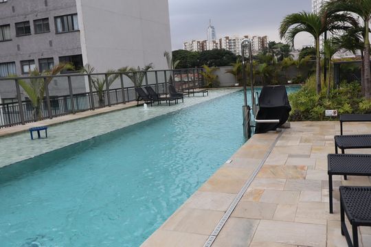 Área comum - Piscina de apartamento para alugar com 2 quartos, 91m² em Jardim Independência (são Paulo), São Paulo