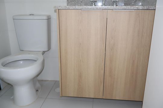 Banheiro Suíte 2 de apartamento para alugar com 2 quartos, 91m² em Jardim Independência (são Paulo), São Paulo