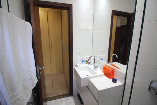 Suite Quarto 2 de apartamento para alugar com 3 quartos, 100m² em Eldorado, Contagem