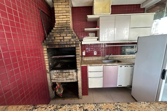 Área comum - Churrasqueira de apartamento para alugar com 2 quartos, 48m² em Pavuna, Nilópolis