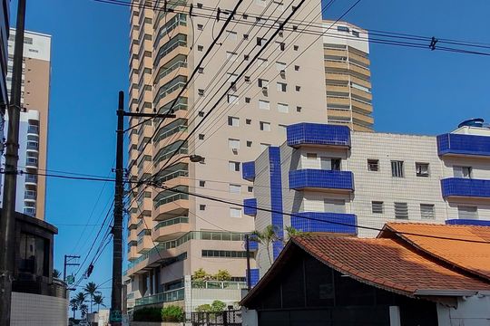 Fachada de apartamento para alugar com 2 quartos, 100m² em Aviação, Praia Grande