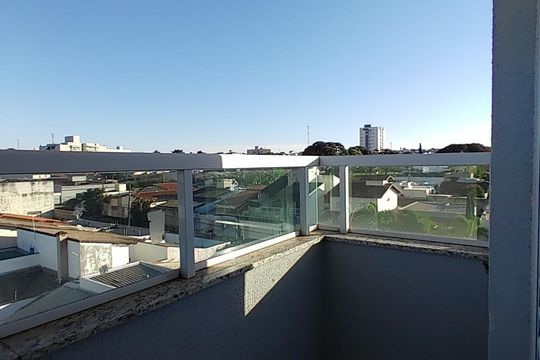 Varanda da Suíte de apartamento para alugar com 2 quartos, 56m² em Tubalina, Uberlândia