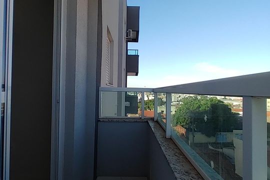 Varanda da Suíte de apartamento para alugar com 2 quartos, 56m² em Tubalina, Uberlândia