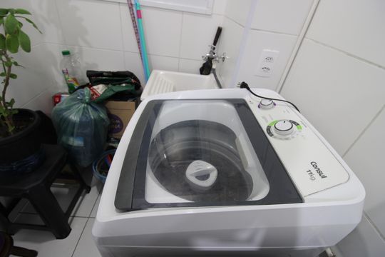 Sala / Cozinha de apartamento para alugar com 2 quartos, 40m² em Vila Brasil, São Paulo