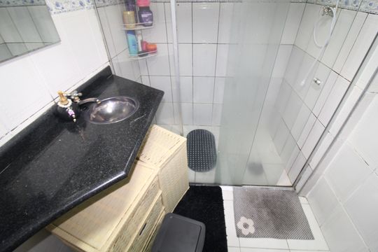 Banheiro de apartamento à venda com 2 quartos, 83m² em Jardim São Paulo, São Paulo