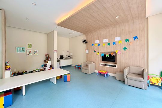 Brinquedoteca  de apartamento à venda com 2 quartos, 92m² em Brooklin, São Paulo