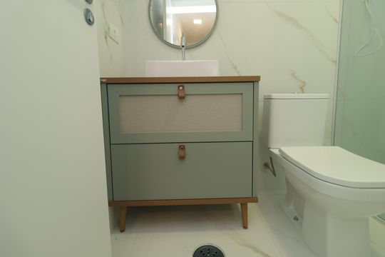 Banheiro de apartamento à venda com 2 quartos, 110m² em Ipiranga, São Paulo