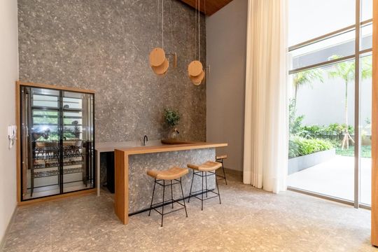 Área comum - Lounge de apartamento à venda com 1 quarto, 61m² em Indianópolis, São Paulo