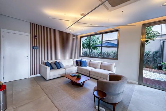 Área comum de apartamento para alugar com 1 quarto, 34m² em Sumaré, São Paulo