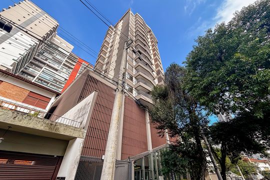 Fachada de apartamento para alugar com 1 quarto, 34m² em Sumaré, São Paulo