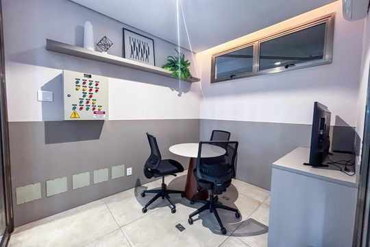 Área comum de apartamento para alugar com 1 quarto, 34m² em Sumaré, São Paulo