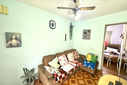 Sala de apartamento à venda com 2 quartos, 48m² em Conjunto Habitacional Padre Manoel da Nobrega, São Paulo