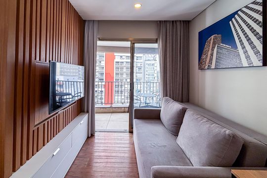 Studio de apartamento para alugar com 1 quarto, 30m² em Sumaré, São Paulo