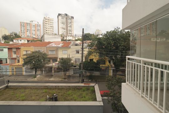 Vista da Suíte de apartamento à venda com 1 quarto, 70m² em Vila Mariana, São Paulo