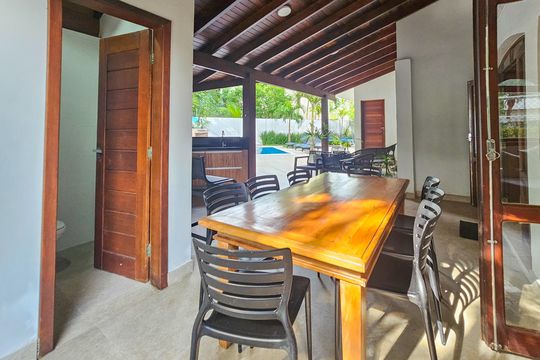 Casa de Condomínio para alugar com 4 quartos, 450m² em Balneario Praia do Pernambuco, Guarujá