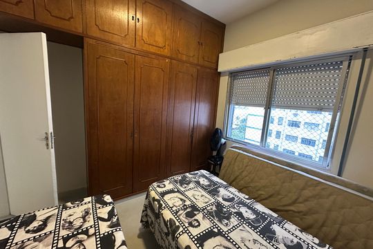 Quarto de apartamento para alugar com 1 quarto, 47m² em Itararé, São Vicente