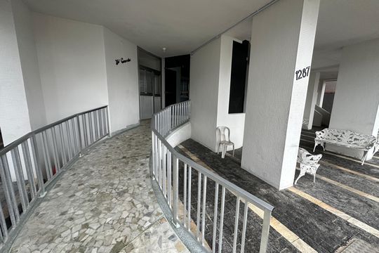 Área comum de apartamento para alugar com 1 quarto, 47m² em Itararé, São Vicente