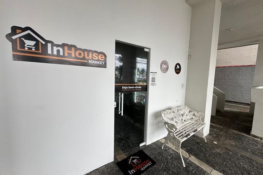 Área comum de apartamento para alugar com 1 quarto, 47m² em Itararé, São Vicente