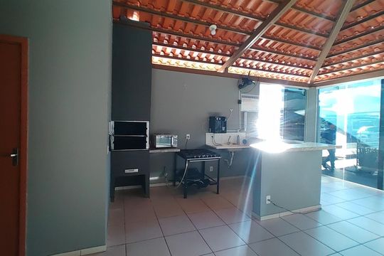 Área externa de apartamento para alugar com 3 quartos, 60m² em Jardim Holanda, Uberlândia