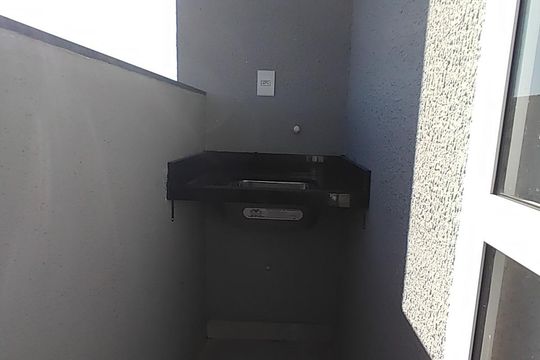 Área de serviço de apartamento para alugar com 2 quartos, 57m² em Nova Uberlândia, Uberlândia
