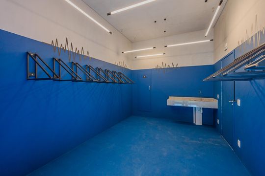 Bicicletário de kitnet/studio para alugar com 1 quarto, 25m² em Pinheiros, São Paulo