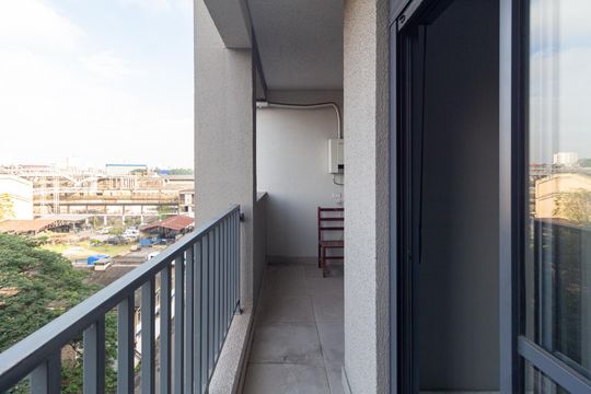Sacada de apartamento para alugar com 1 quarto, 40m² em Centro, Osasco