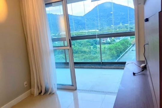 Sala de apartamento à venda com 3 quartos, 134m² em Recreio dos Bandeirantes, Rio de Janeiro
