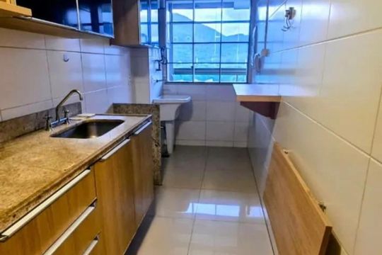 Cozinha de apartamento à venda com 3 quartos, 134m² em Recreio dos Bandeirantes, Rio de Janeiro