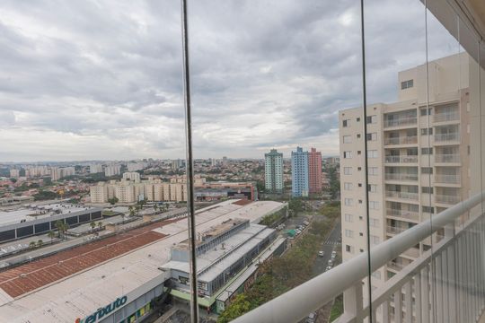 Sacada da Sala de apartamento para alugar com 3 quartos, 73m² em Jardim Aurelia, Campinas
