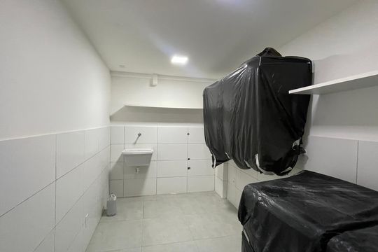 Área comum - Lavanderia de kitnet/studio à venda com 1 quarto, 30m² em Moneró, Rio de Janeiro