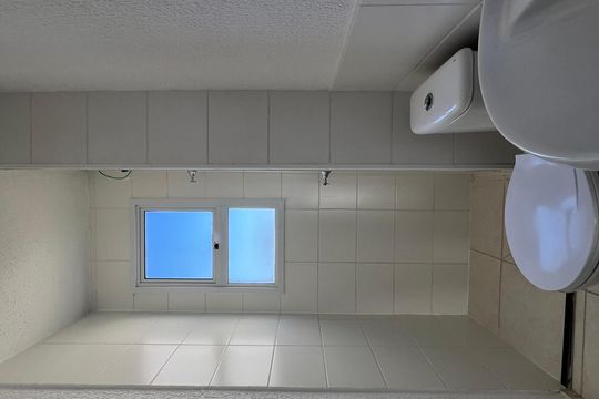 Banheiro Social de apartamento para alugar com 2 quartos, 48m² em Arvoredo Ii, Contagem