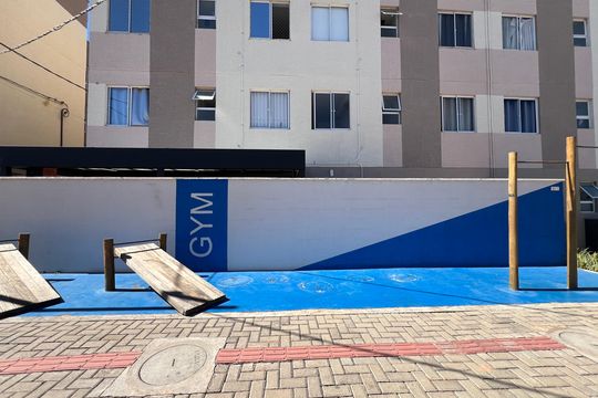Área comum - Academia de apartamento para alugar com 2 quartos, 48m² em Arvoredo Ii, Contagem