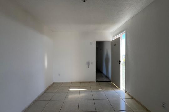 Sala de apartamento para alugar com 2 quartos, 48m² em Arvoredo Ii, Contagem