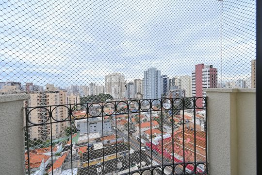 Varanda de apartamento à venda com 1 quarto, 36m² em Vila Monte Alegre, São Paulo