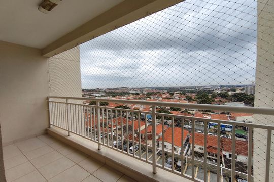 Varanda da Sala de apartamento para alugar com 3 quartos, 74m² em Jardim Aurelia, Campinas