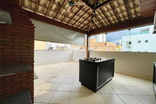 Área externa de apartamento para alugar com 2 quartos, 117m² em Castelo, Belo Horizonte