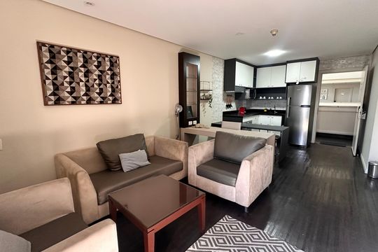 Apartamento para alugar com 1 quarto, 56m² em Cidade Monções, São Paulo