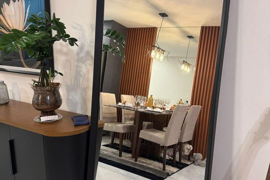 Sala de apartamento à venda com 2 quartos, 73m² em Ponte de Campinas, Jundiaí